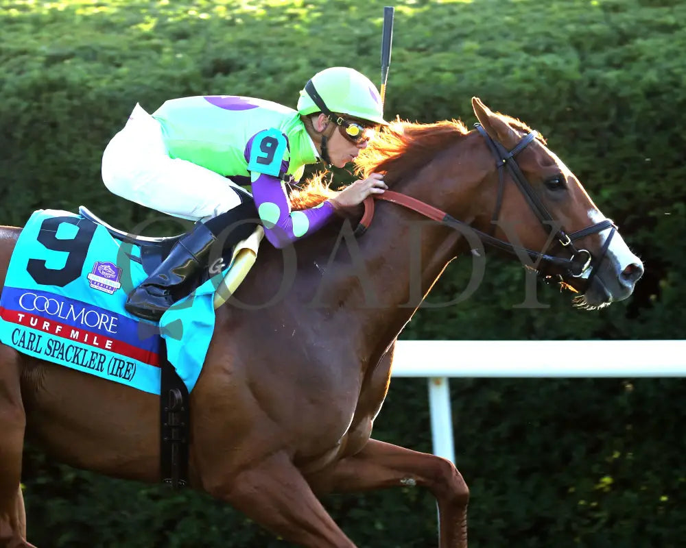 Carl Spackler - 100524 Race 10 Kee The Coolmore Turf Mile G1 Finish 03 Keeneland