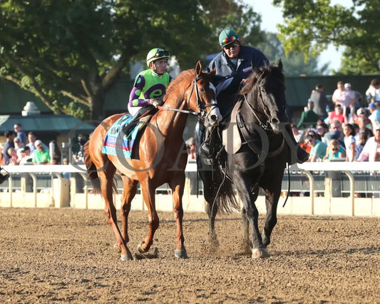 Carl Spackler - 100524 Race 10 Kee The Coolmore Turf Mile G1 Post Parade 03 Keeneland