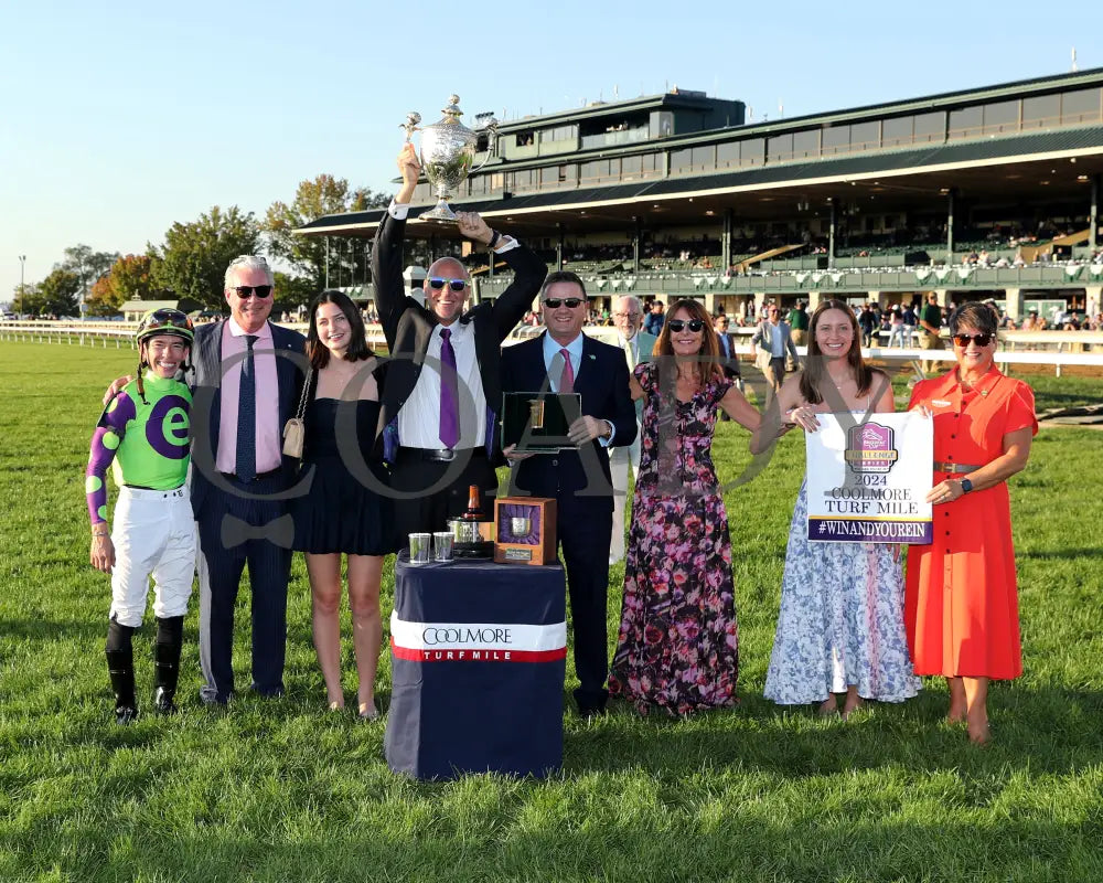 Carl Spackler - 100524 Race 10 Kee The Coolmore Turf Mile G1 Presentation 01 Keeneland