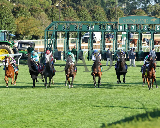 Carl Spackler - 100524 Race 10 Kee The Coolmore Turf Mile G1 Start 03 Keeneland