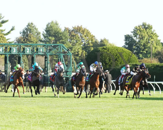 Carl Spackler - 100524 Race 10 Kee The Coolmore Turf Mile G1 Start 04 Keeneland