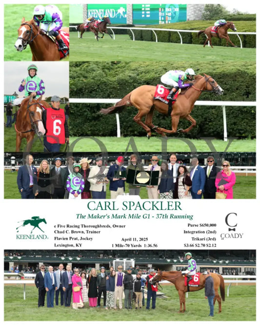 CARL SPACKLER - The Maker’s Mark Mile G1 - 37th Running - 04-11-25 - R09 - KEE Keeneland