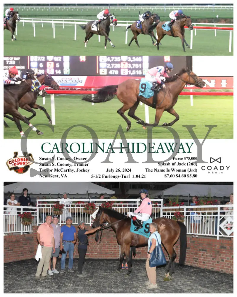 Carolina Hideaway - 07-26-24 R07 Cnl Colonial Downs