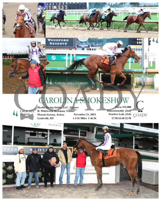 Carolina Smokeshow - 11-21-24 R07 Cd Churchill Downs