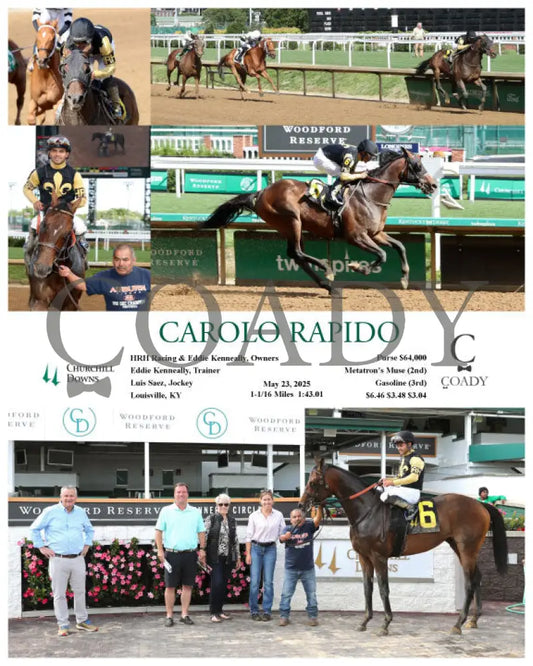 CAROLO RAPIDO - 05-23-25 - R09 - CD Churchill Downs