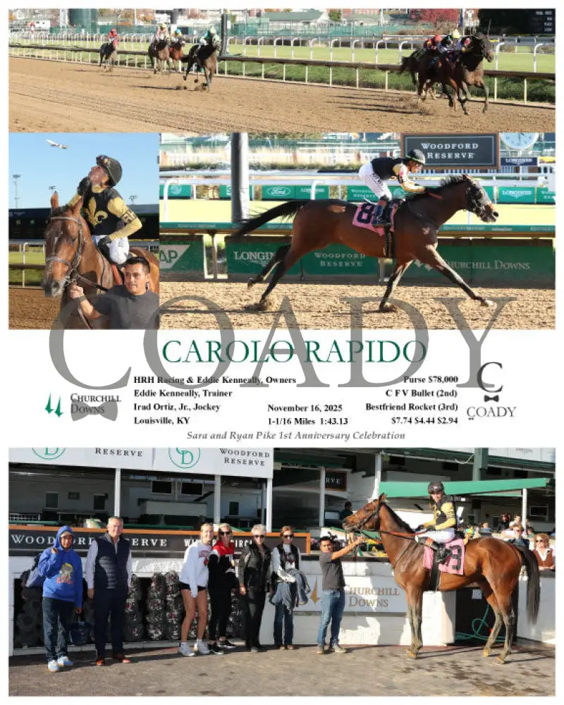 CAROLO RAPIDO - 111625 - Race 06 - CD - Coady Media - Kurtis Coady Photography