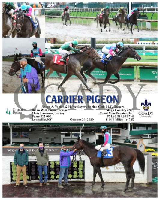 Carrier Pigeon - 10-29-20 R03 Cd Churchill Downs
