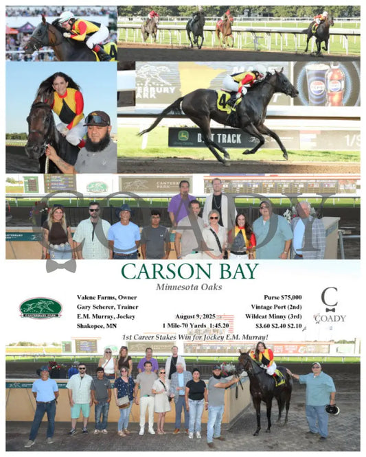 CARSON BAY - Minnesota Oaks - 08-09-25 - R04 - CBY Canterbury Park