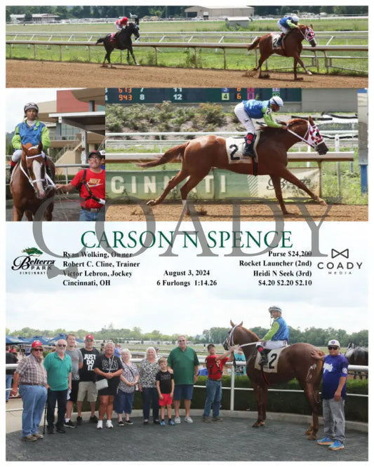 Carson N Spence - 080324 Race 01 Btp Belterra Park