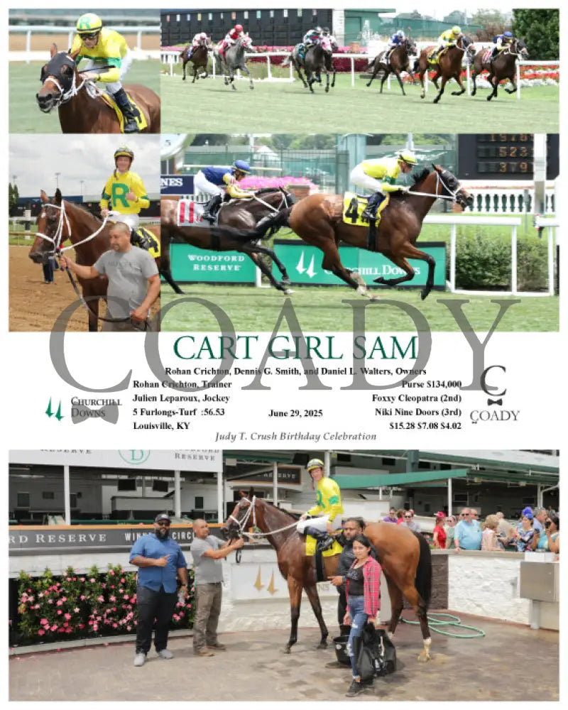 CART GIRL SAM - 062925 - Race 05 - CD Churchill Downs