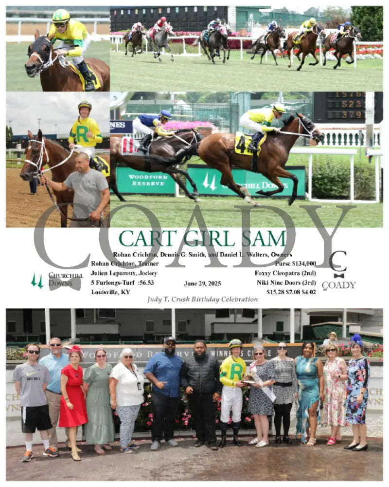 CART GIRL SAM - 062925 - Race 05 - CD - G Churchill Downs