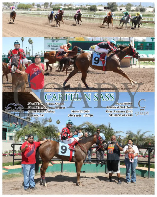 Cartel N Sass - 03 - 27 - 24 R02 Tup Turf Paradise