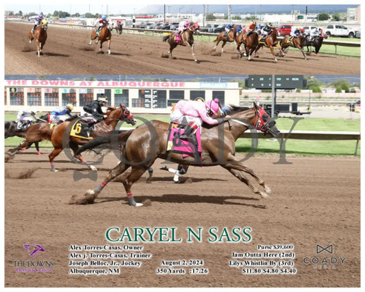 Caryel N Sass - 08-02-24 R08 Alb Downs At Albuquerque