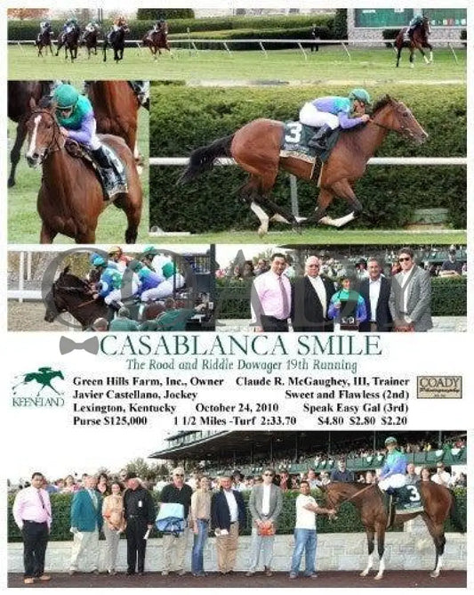 Casablanca Smile - 102410 Keeneland