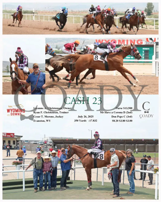 CASH 23 - 07-26-25 - R03 - WYO Wyoming Downs