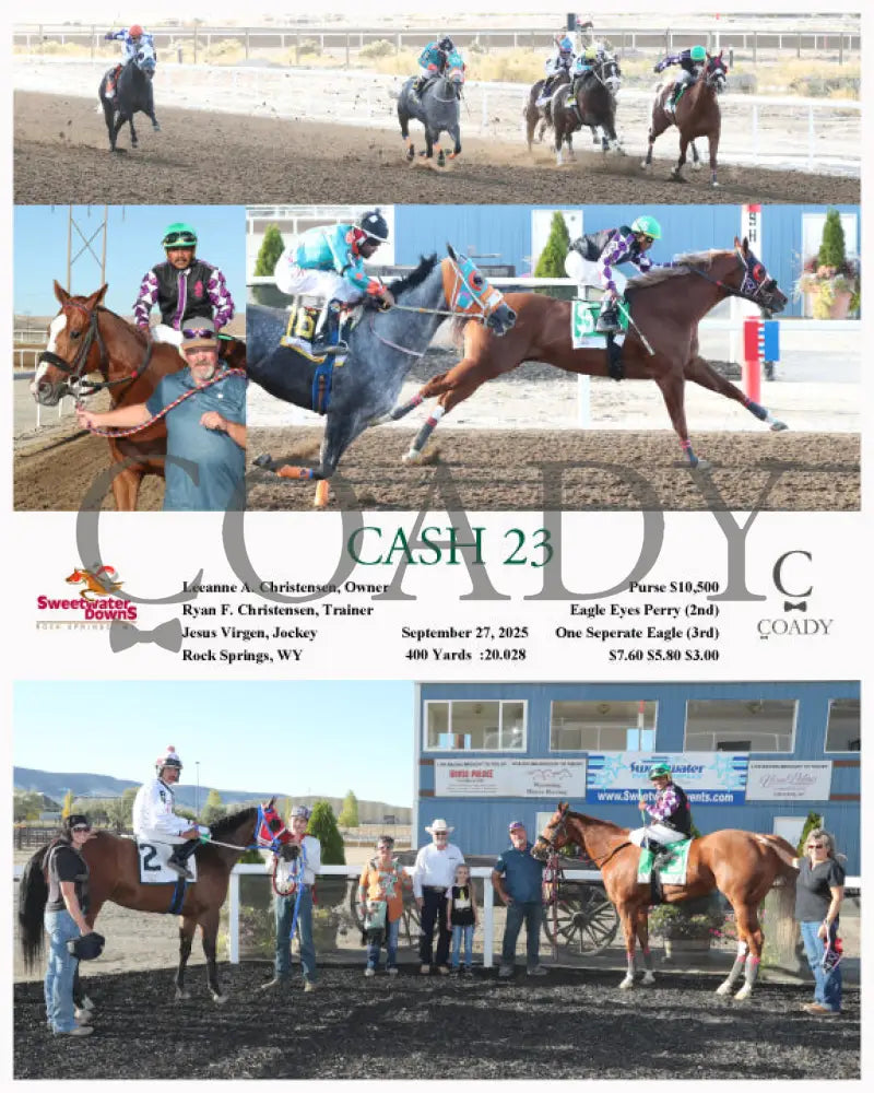 CASH 23 - 09-27-25 - R10 - SWF Sweetwater Downs