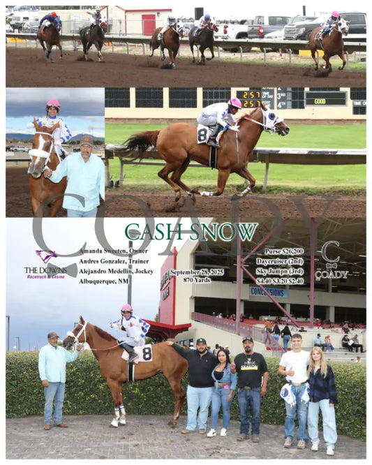 CASH SNOW - 09-28-25 - R04 - ALB Downs at Albuquerque