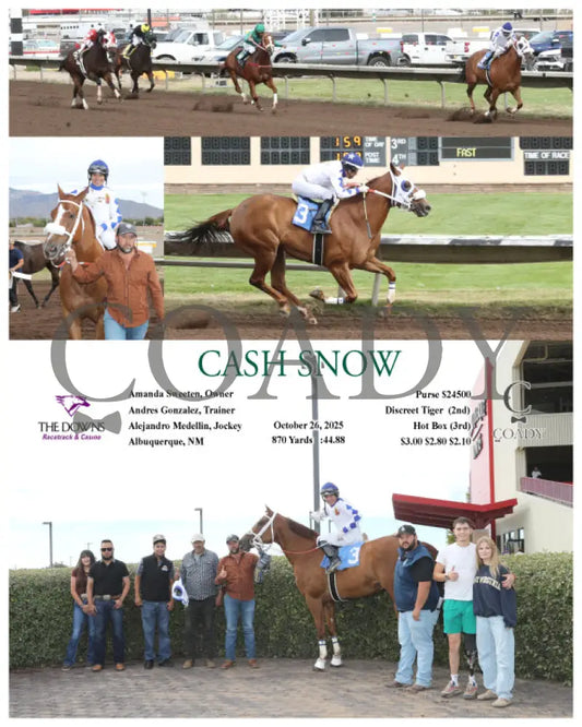 CASH SNOW - 10-26-25 - R02 - ALB Downs at Albuquerque