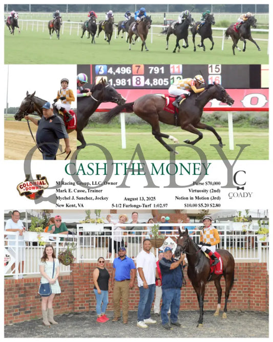 CASH THE MONEY - 08-13-25 - R03 - CNL Colonial Downs