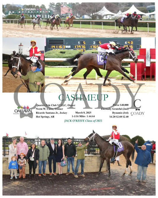 CASHMEUP - 030825 - Race 04 - OP Oaklawn Park