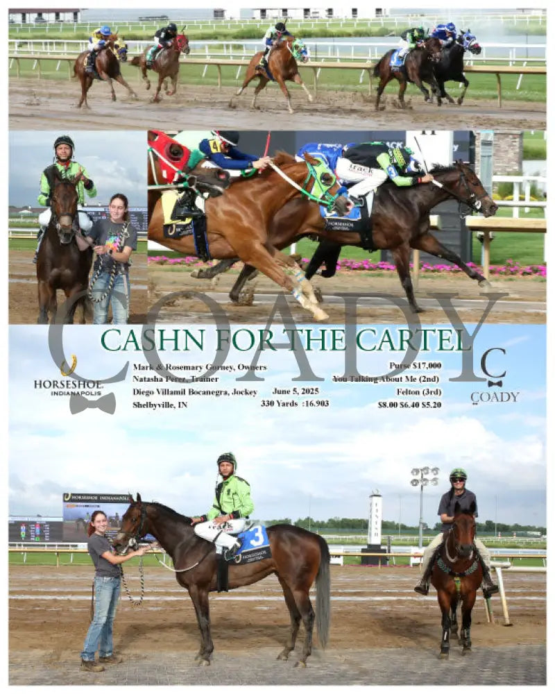 CASHN FOR THE CARTEL - 06-05-25 - R09 - IND Indiana Grand
