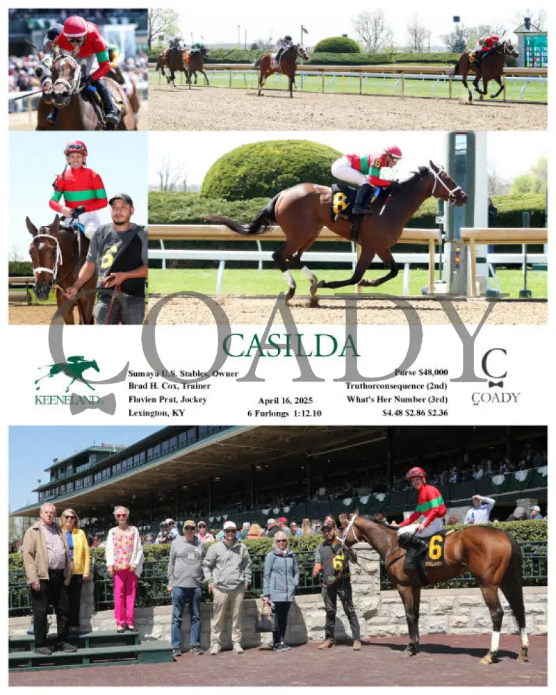 CASILDA - 04-16-25 - R02 - KEE Keeneland