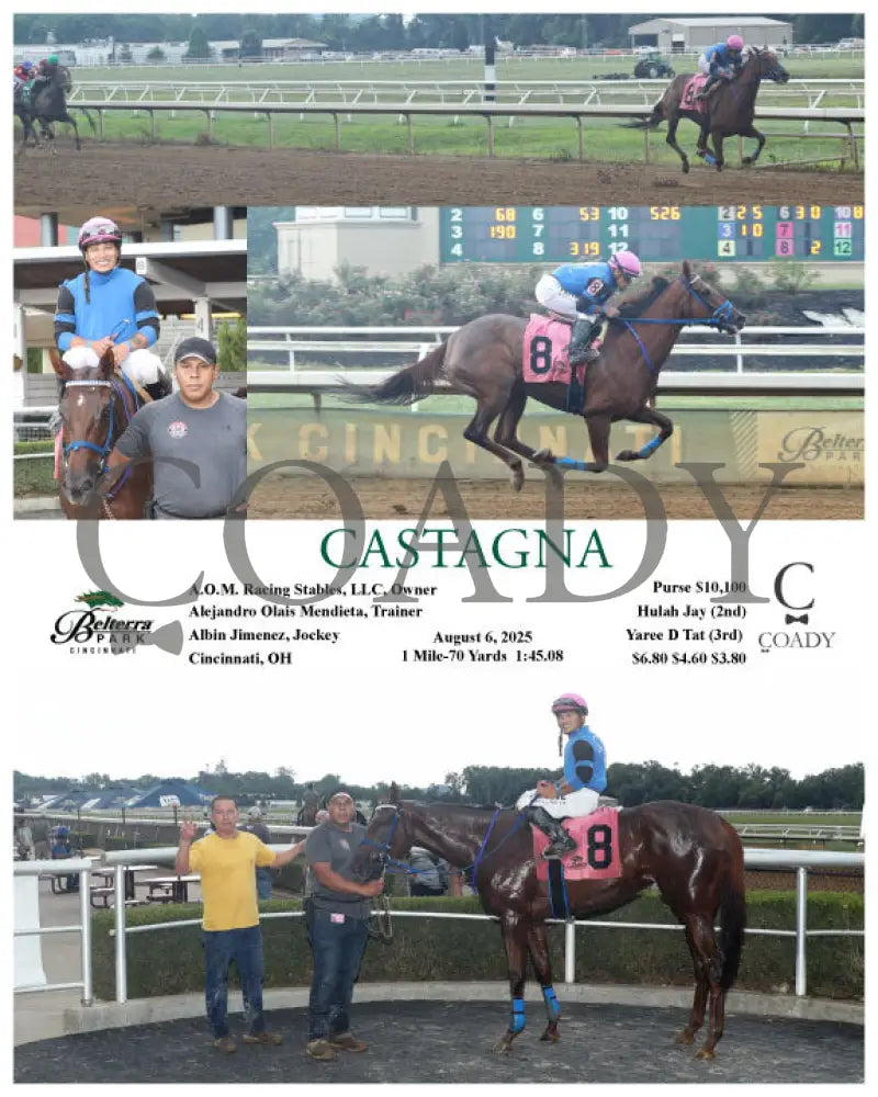 CASTAGNA 08 06 25 R08 BTP Presque Isle Downs