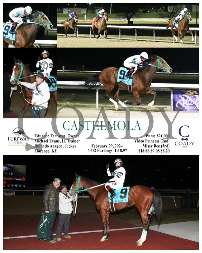 Castelmola - 02-29-24 R05 Tp Turfway Park