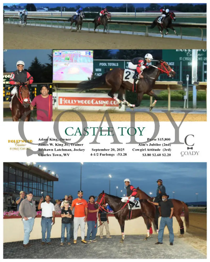 CASTLE TOY - 09-20-25 - R01 - CT Hollywood Casino at Charles Town Races
