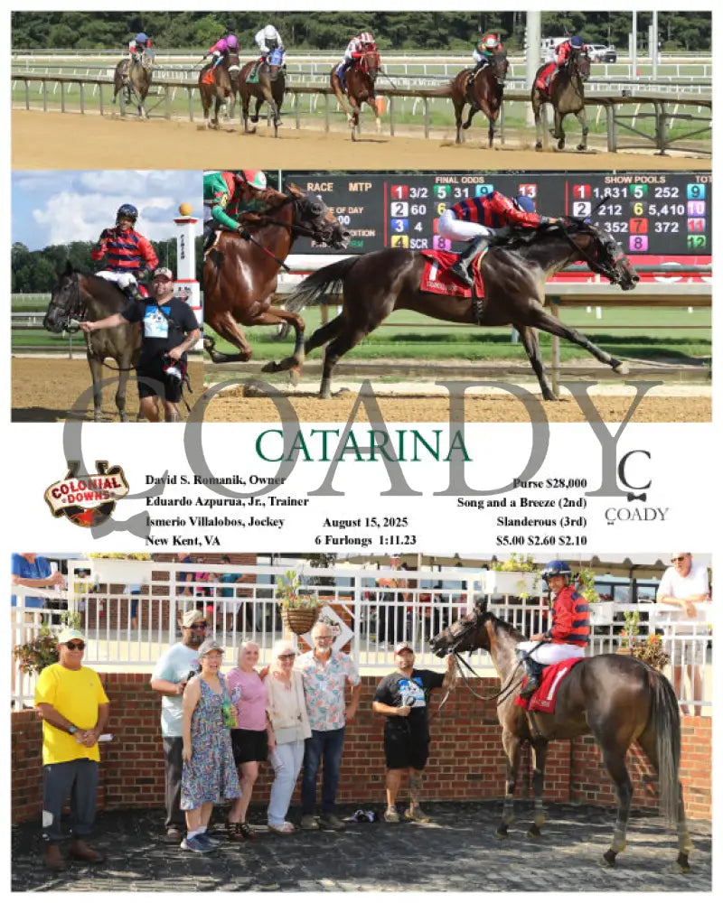 CATARINA - 08-15-25 - R03 - CNL Colonial Downs