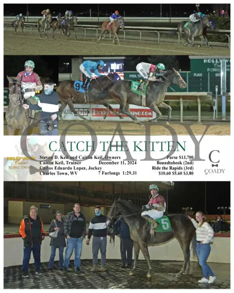 Catch The Kitten - 12-11-24 R06 Ct Hollywood Casino At Charles Town Races