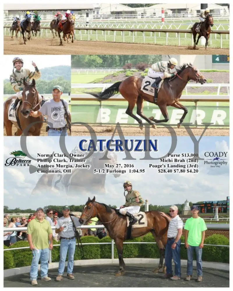 Catcruzin - 052716 Race 05 Btp Belterra Park