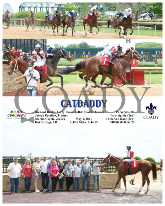 Catdaddy - 05-01-21 R02 Op Oaklawn Park