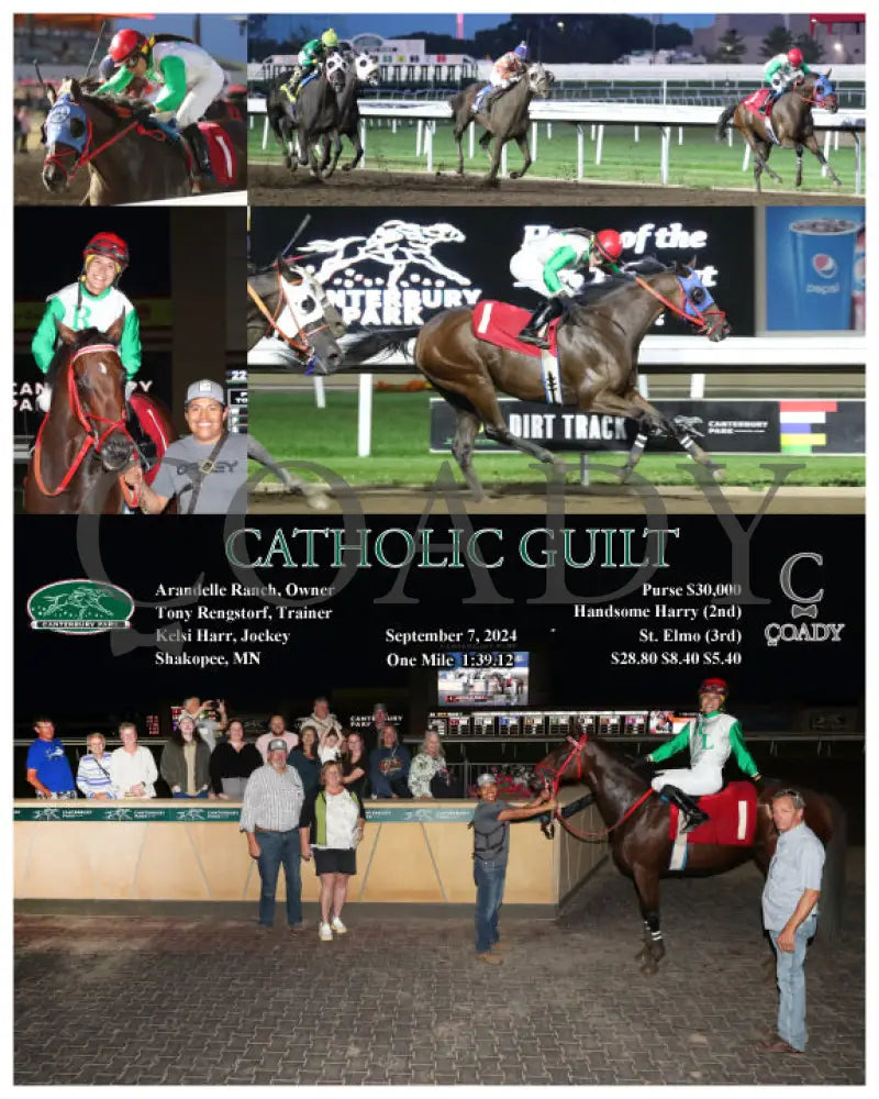 Catholic Guilt - 09-07-24 R06 Cby Kentucky Downs