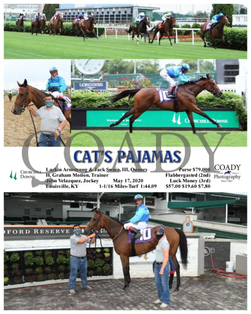 Cat’s Pajamas - 05-17-20 R04 Cd Churchill Downs