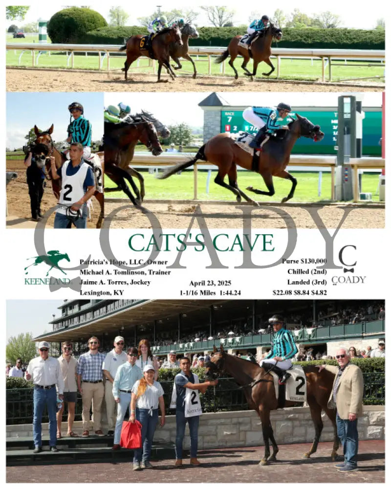 CATS’S CAVE - 04-23-25 - R07 - KEE Keeneland