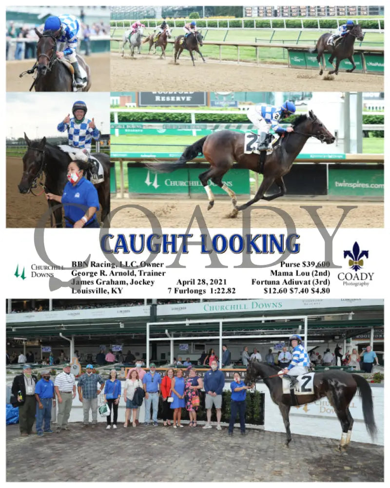 Caught Looking - 04-28-21 R06 Cd Churchill Downs