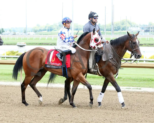 Caughtmeatagoodtime - Heartland Futurity Final 07-20-24 R06 Horseshoe Indiana Post Parade 01