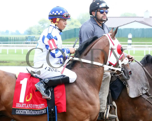 Caughtmeatagoodtime - Heartland Futurity Final 07-20-24 R06 Horseshoe Indiana Post Parade 02