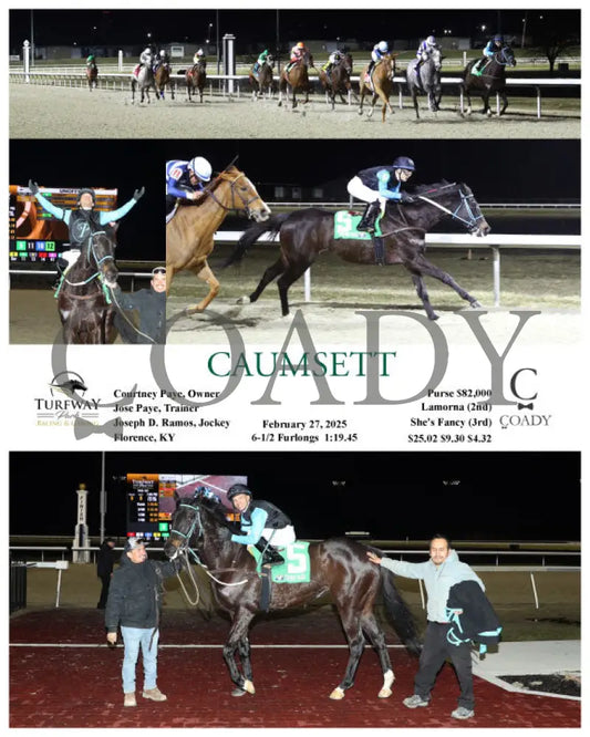 CAUMSETT - 02-27-25 - R05 - TP Turfway Park