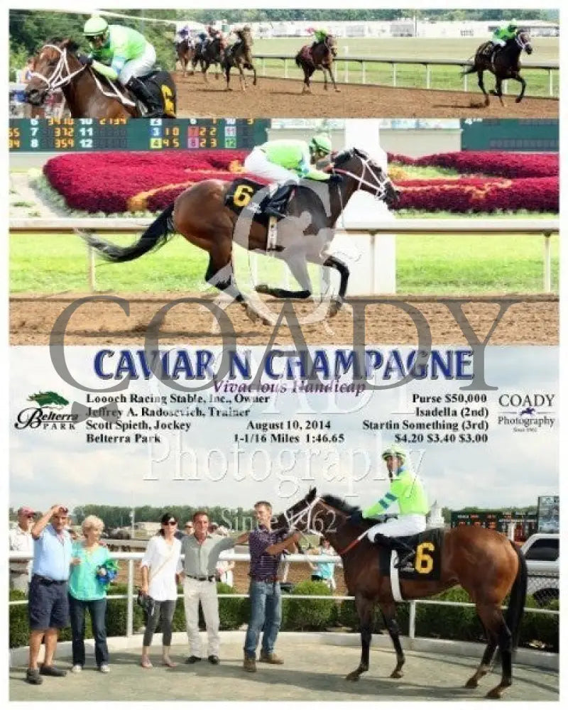 Caviar N Champagne - 081014 Race 07 Btp Belterra Park