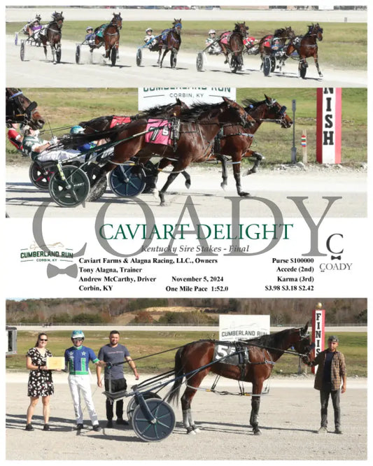 Caviart Delight - Kentucky Sire Stakes Final 11-05-24 R05 Clr Cumberland Run