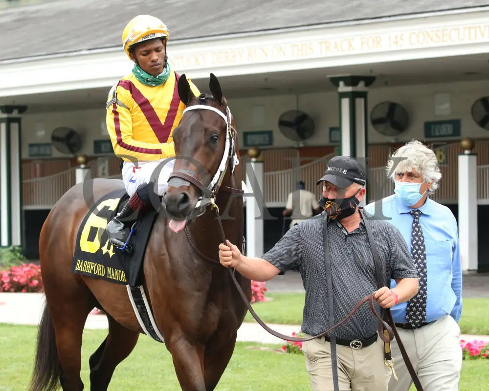 Cazadero - The Bashford Manor G3 119Th Running 06-27-20 R08 Cd Paddock 01 Churchill Downs