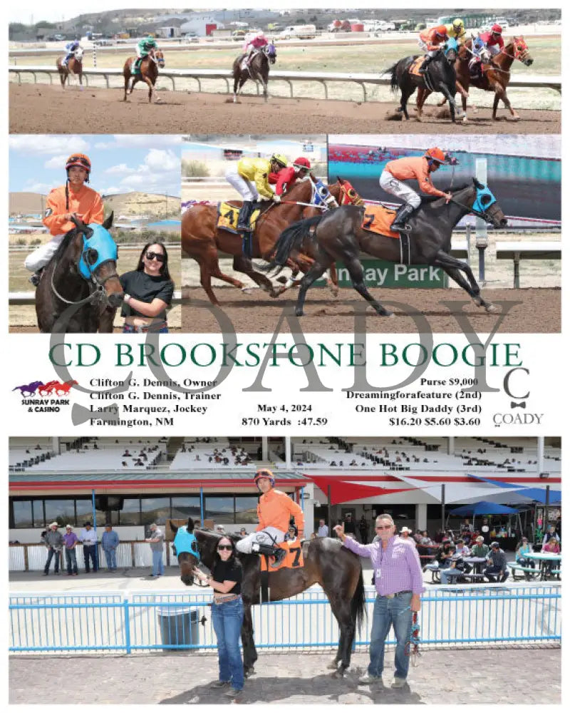 Cd Brookstone Boogie - 05-04-24 R02 Srp Sunray Park