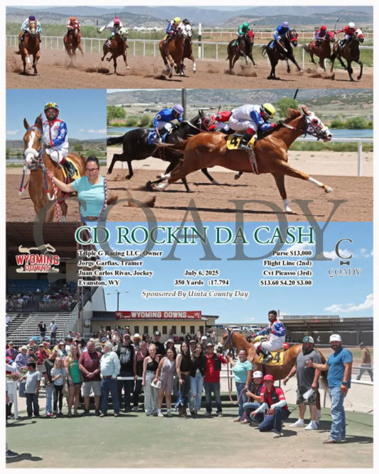 CD ROCKIN DA CASH - 07-06-25 - R02 - WYO Wyoming Downs