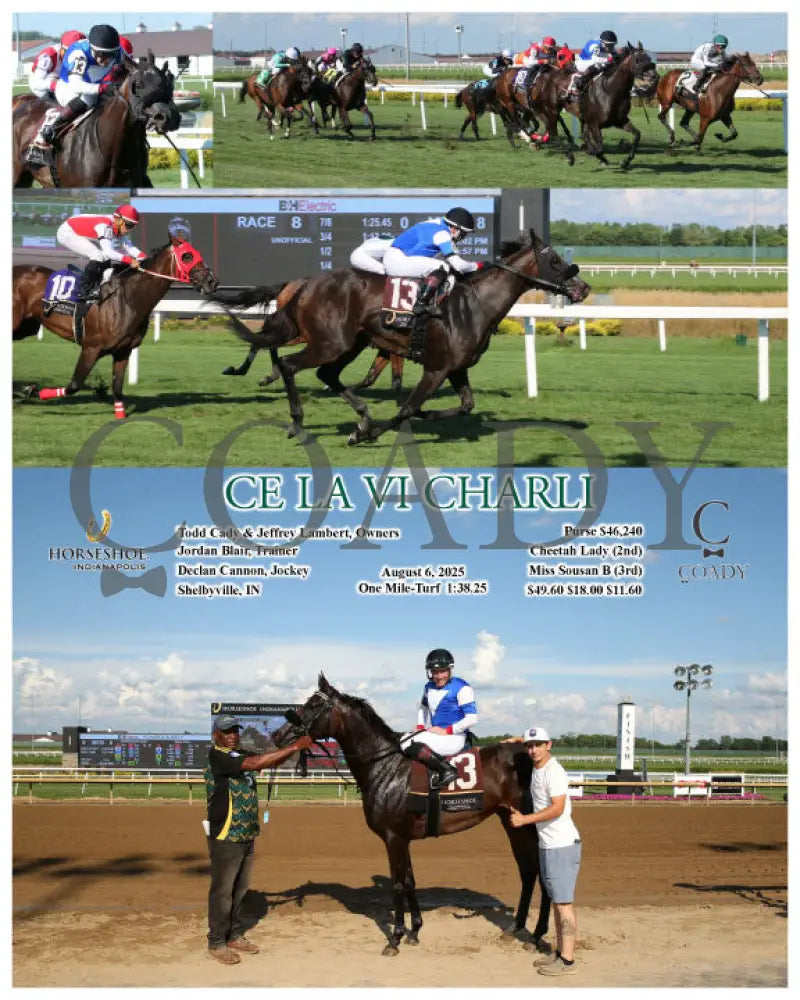 CE LA VI CHARLI - 08-06-25 - R08 - IND Indiana Grand