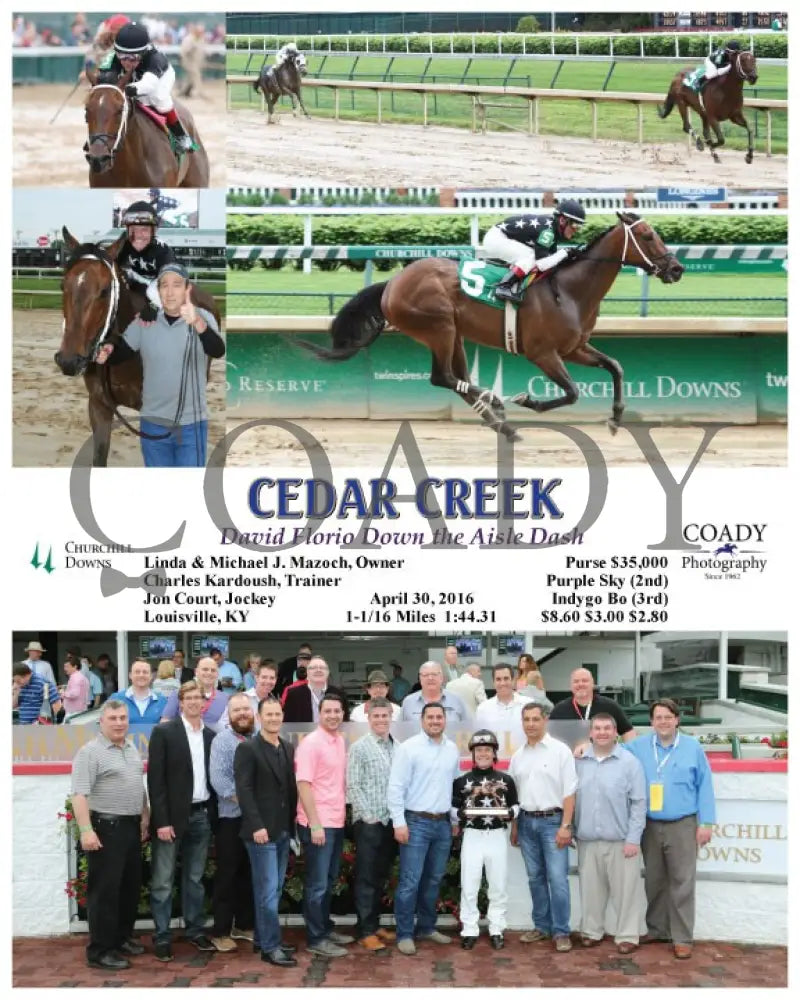 Cedar Creek - 043016 Race 02 Cd Group Churchill Downs