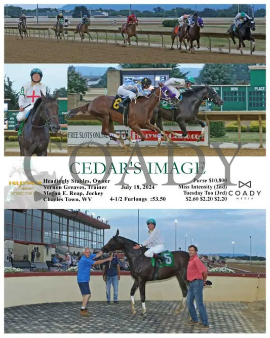 Cedar’s Image - 07-18-24 R02 Ct Hollywood Casino At Charles Town Races