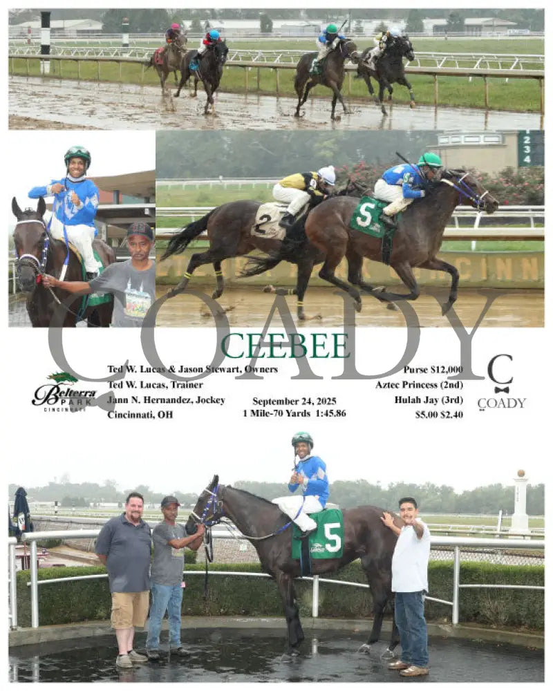 CEEBEE - 092425 - Race 08 - BTP Presque Isle Downs