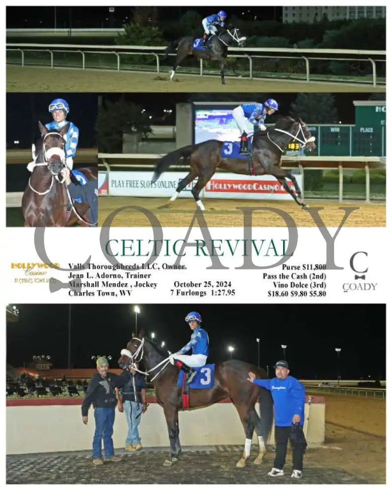 Celtic Revival - 10-25-24 R09 Ct Hollywood Casino At Charles Town Races